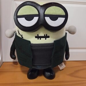 Despicable Me 13" Minion Plush Mayhem Frankenstein Franken Bob Universal Studios